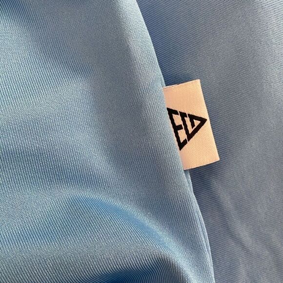 Maelreg Sky Blue Pullover 1/4 Zip Golf Vest Mens Size Medium Moisture Wicking - Picture 8 of 8